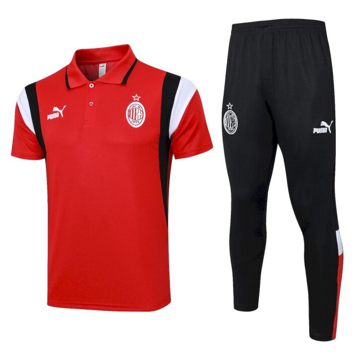 Mens AC Milan 2023/24 Training Jersey+Pant 815 - Image 3