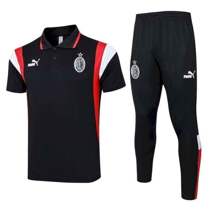 Mens AC Milan 2023/24 Training Jersey+Pant 815 - Image 3