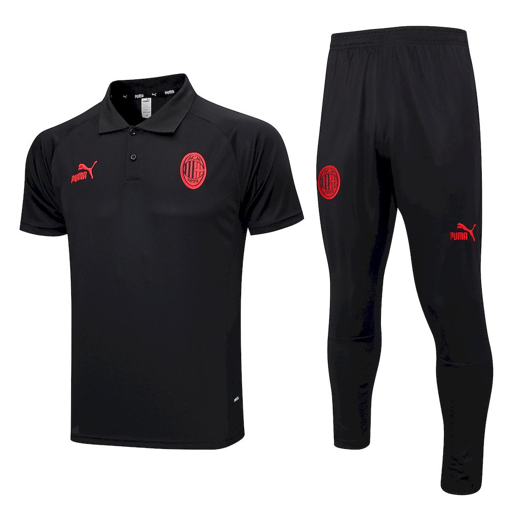 Mens AC Milan 2023/24 Training Jersey+Pant 815 - Image 1