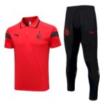 Mens AC Milan 2023/24 Training Jersey+Pant 815 - Image 4