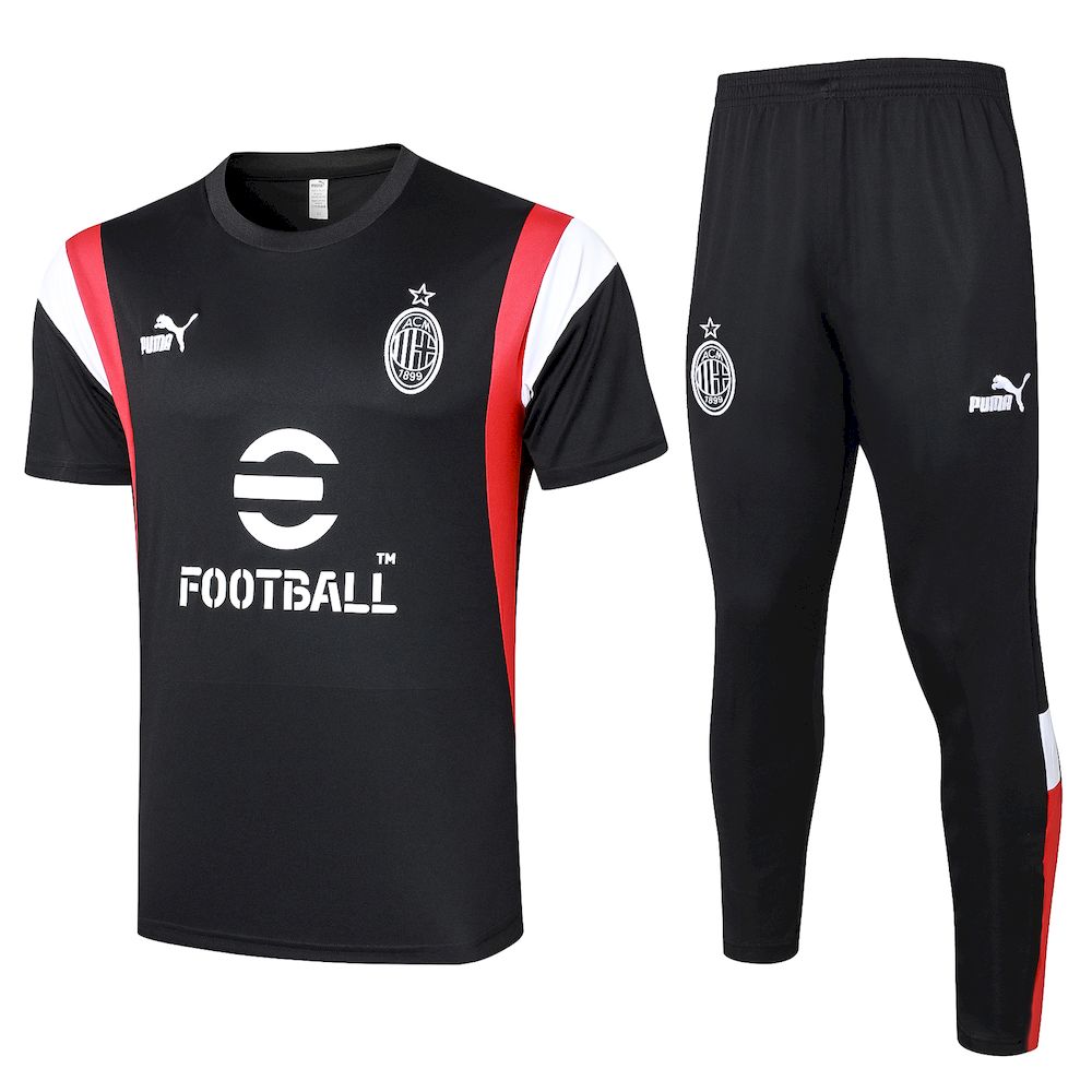 Mens AC Milan 2023/24 Training Jersey+Pant 815 - Image 1
