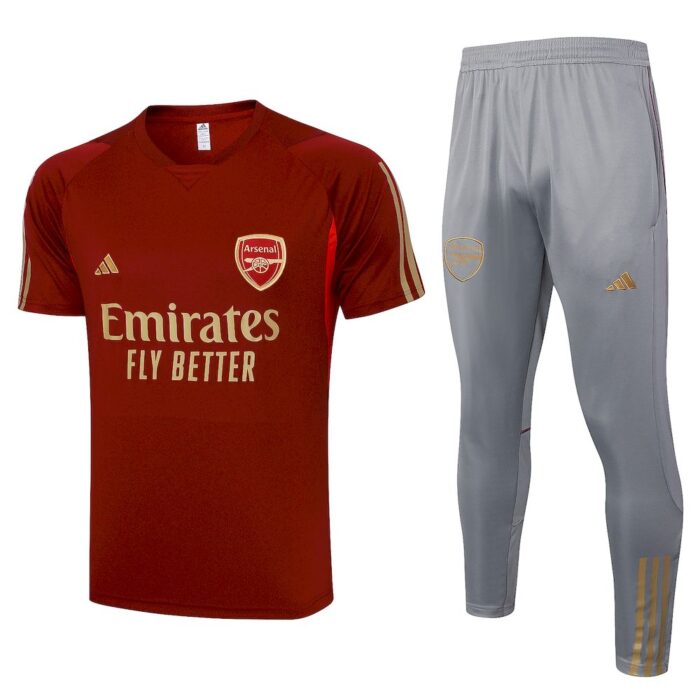 Mens Arsenal 2023/24 Training Jersey+Pant 815 - Image 4