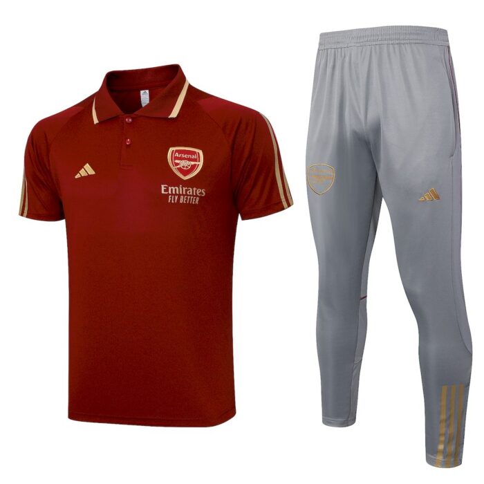 Mens Arsenal 2023/24 Training Jersey+Pant 815 - Image 4