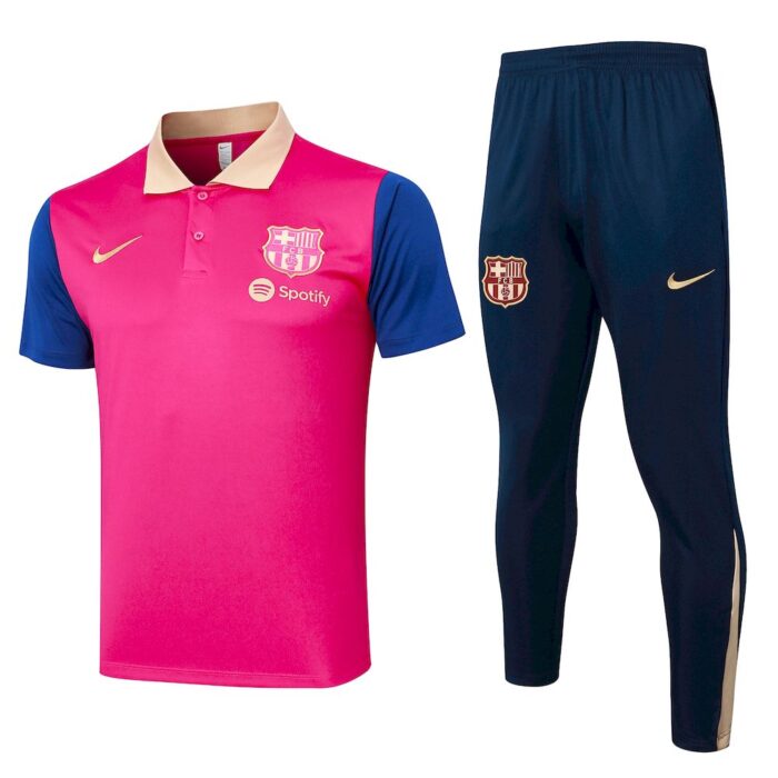 Mens Barcelona 2024/25 Training Jersey+Pant 815 - Image 3