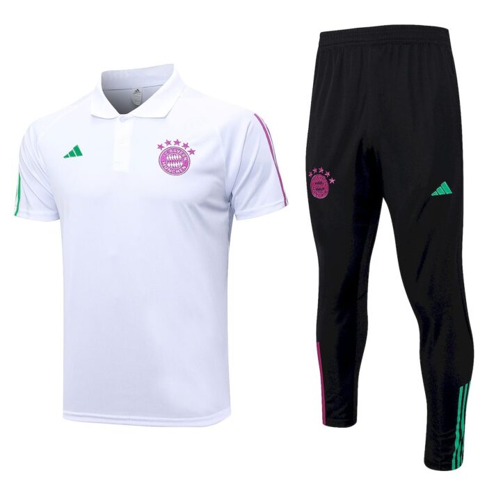 Mens Bayern Munich 2023/24 Training Jersey+Pant 815 - Image 4
