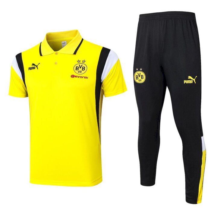 Mens Borussia Dortmund 2023/24 Training Jersey+Pant 815 - Image 3