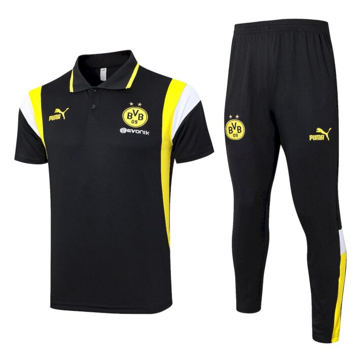 Mens Borussia Dortmund 2023/24 Training Jersey+Pant 815 - Image 3