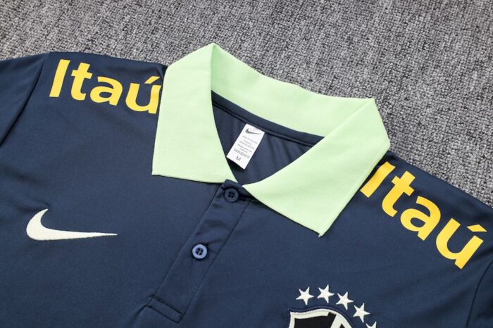 Mens Brazil 2023/24 Training Jersey+Pant 815 - Image 4