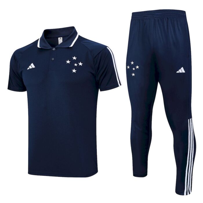 Mens Cruzeiro 2023/24 Training Jersey+Pant 815 - Image 4