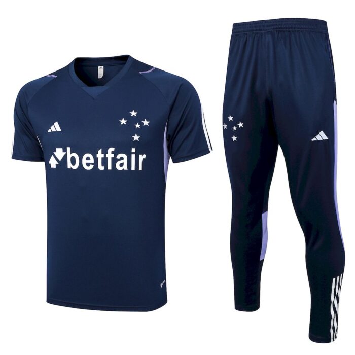 Mens Cruzeiro 2023/24 Training Jersey+Pant 815 - Image 4