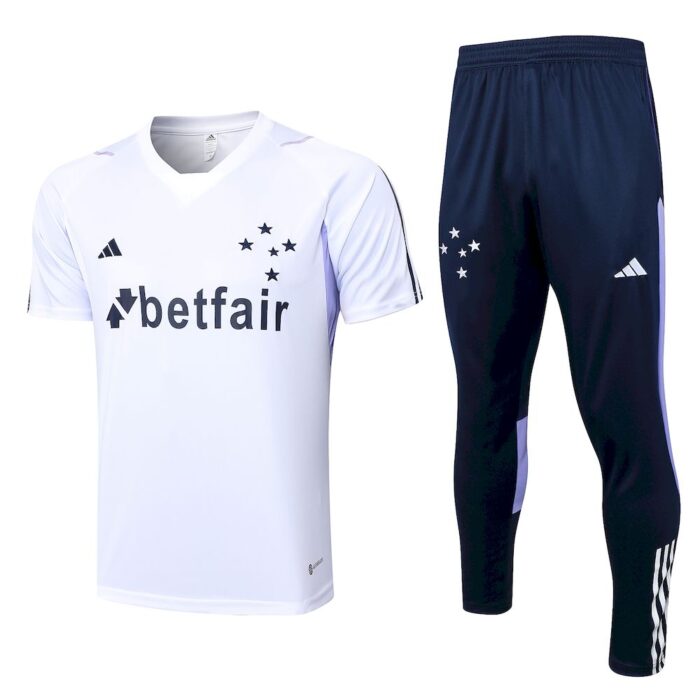 Mens Cruzeiro 2023/24 Training Jersey+Pant 815 - Image 3