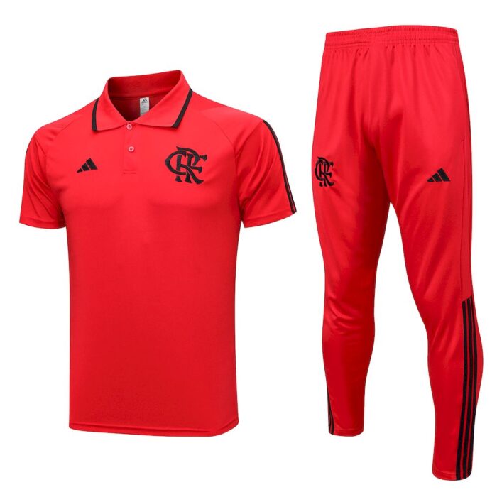 Mens Flamengo 2023/24 Training Jersey+Pant 815 - Image 4