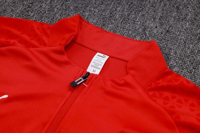 Mens AC Milan 2023/24 Half-Zip Sweater+Pant 815 - Image 4