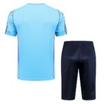 Mens Argentina 2023/24 Training Jersey+3/4 Short 815 - Image 2