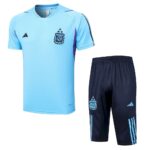 Mens Argentina 2023/24 Training Jersey+3/4 Short 815