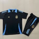 Mens Argentina 2023/24 Training Jersey+3/4 Short 815