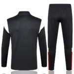 Mens AC Milan 2023/24 Half-Zip Sweater+Pant 815 - Image 3