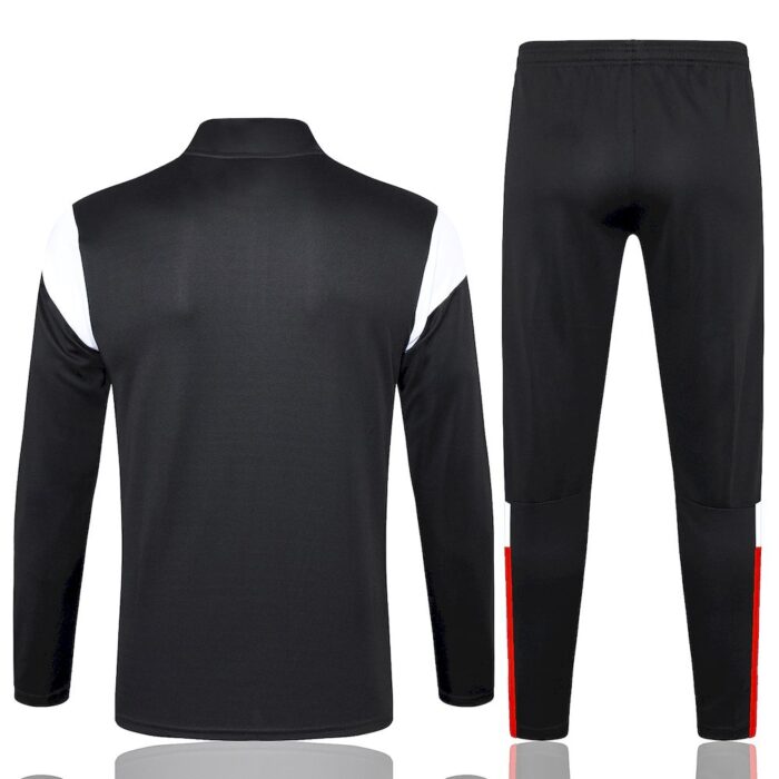 Mens AC Milan 2023/24 Half-Zip Sweater+Pant 815 - Image 3