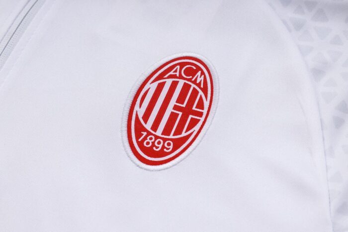Mens AC Milan 2023/24 Half-Zip Sweater+Pant 815 - Image 5