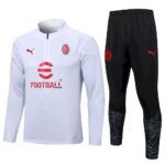 Mens AC Milan 2023/24 Half-Zip Sweater+Pant 815
