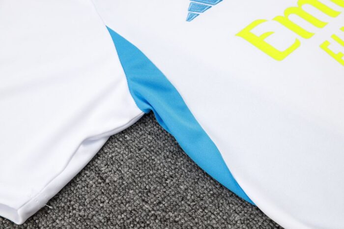 Mens Arsenal 2023/24 Training Jersey+3/4 Short 815 - Image 4