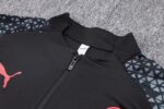 Mens AC Milan 2023/24 Half-Zip Sweater+Pant 815 - Image 5