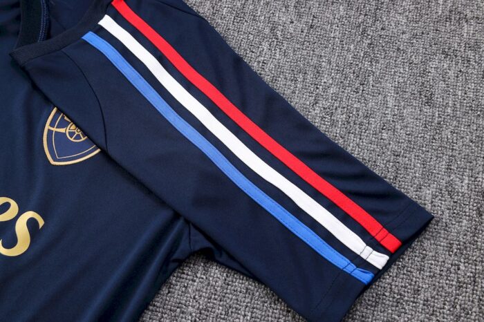 Mens Arsenal 2023/24 Training Jersey+3/4 Short 815 - Image 4