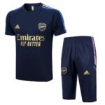 Mens Arsenal 2023/24 Training Jersey+3/4 Short 815