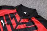 Mens AC Milan 2023/24 Half-Zip Sweater+Pant 815 - Image 4