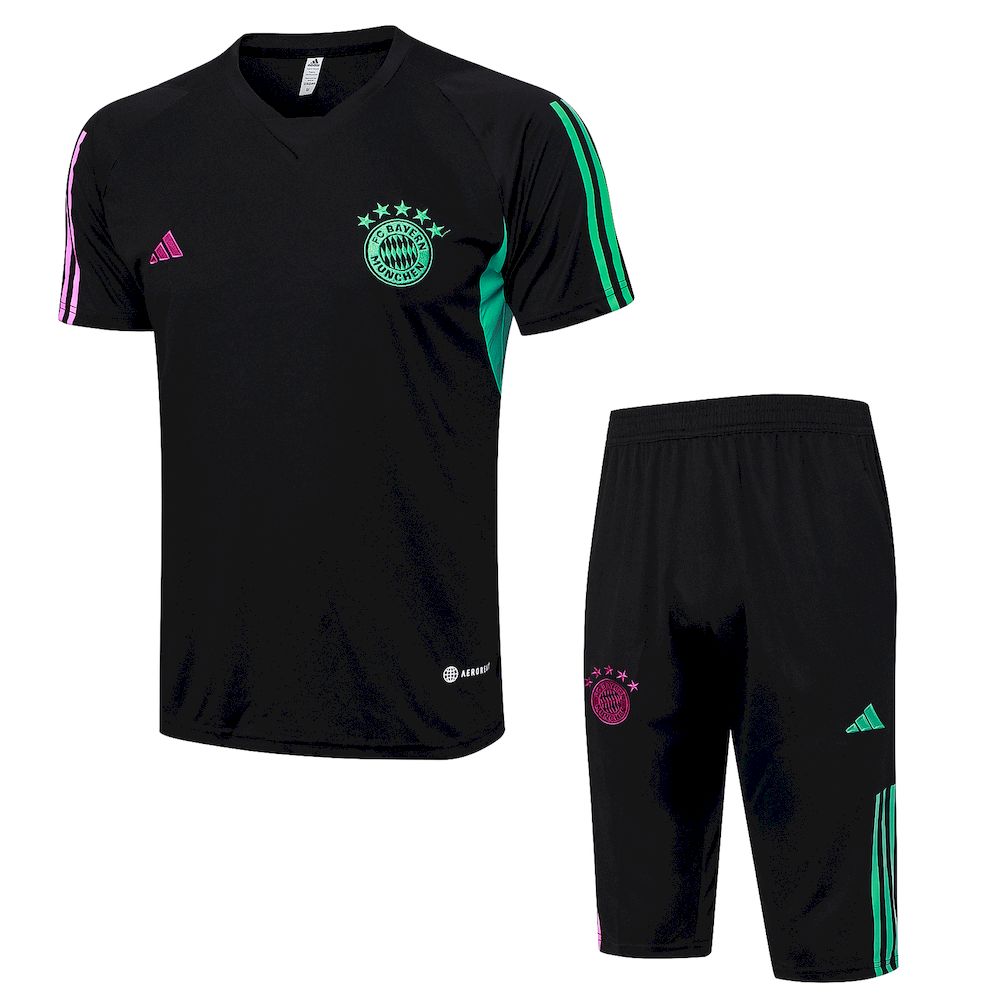 Mens Bayern Munich 2023/24 Training Jersey+3/4 Short 815 - Image 1