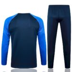 Mens Al-Nassr 2023/24 Half-Zip Sweater+Pant 815 - Image 3