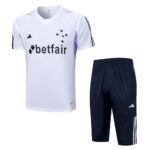 Mens Cruzeiro 2023/24 Training Jersey+3/4 Short 815 - Image 3