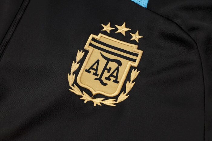 Mens Argentina 2023/24 Half-Zip Sweater+Pant 815 - Image 5