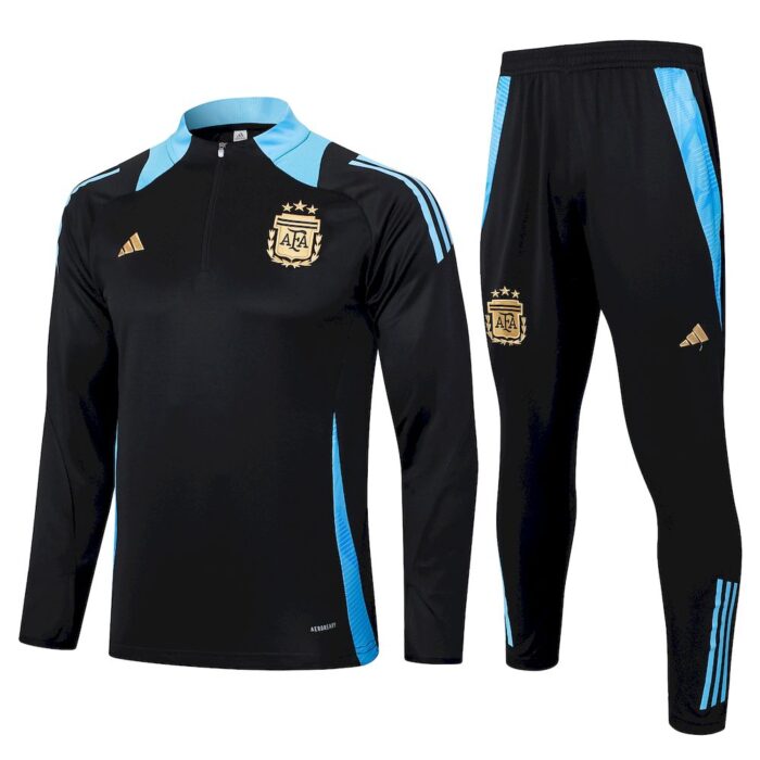 Mens Argentina 2023/24 Half-Zip Sweater+Pant 815 - Image 2