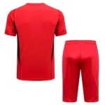 Mens Flamengo 2023/24 Training Jersey+3/4 Short 815 - Image 2