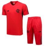 Mens Flamengo 2023/24 Training Jersey+3/4 Short 815 - Image 3