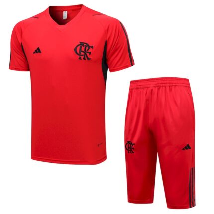 Mens Flamengo 2023/24 Training Jersey+3/4 Short 815