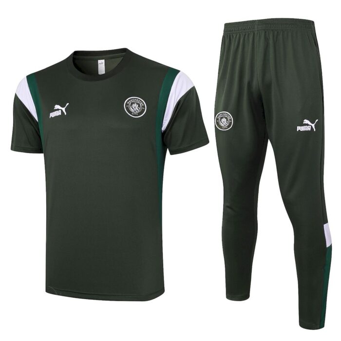 Mens Manchester City 2023/24 Training Jersey+Pant 815 - Image 3