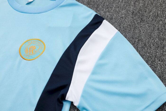 Mens Manchester City 2023/24 Training Jersey+Pant 815 - Image 5