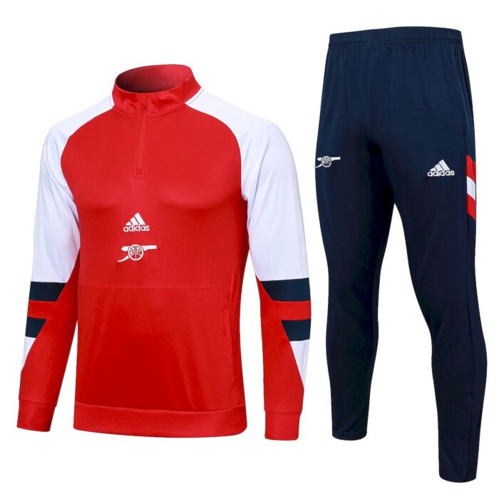 Mens Arsenal 2023/24 Half-Zip Sweater+Pant 815 - Image 2