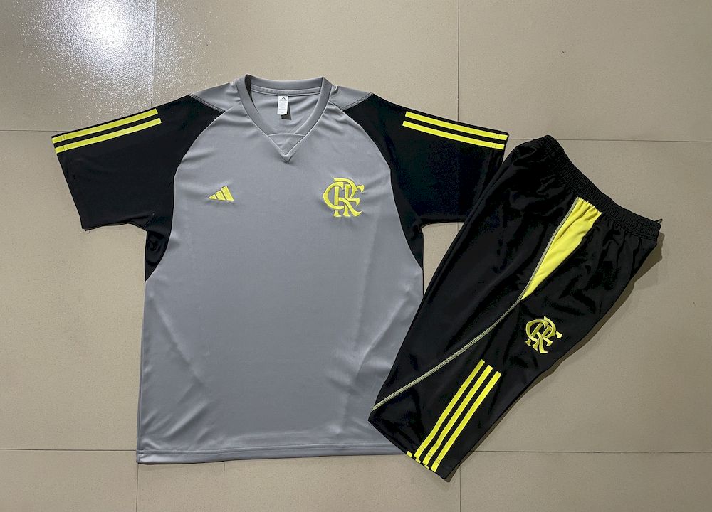Mens Flamengo 2024/25 Training Jersey+3/4 Short 815 - Image 1