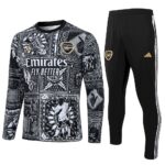 Mens Arsenal 2023/24 Half-Zip Sweater+Pant 815 - Image 2