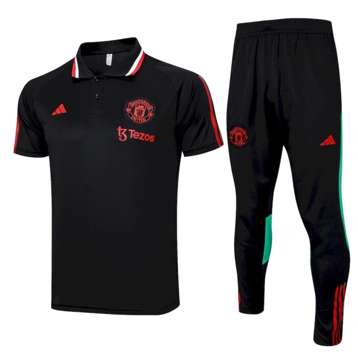 Mens Manchester United 2023/24 Training Jersey+Pant 815 - Image 4