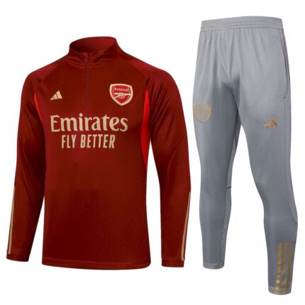Mens Arsenal 2023/24 Half-Zip Sweater+Pant 815