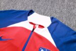 Mens Atletico Madrid 2023/24 Half-Zip Sweater+Pant 815 - Image 4