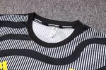 Mens Juventus 2023/24 Training Jersey+3/4 Short 815 - Image 4