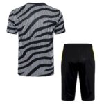 Mens Juventus 2023/24 Training Jersey+3/4 Short 815 - Image 2