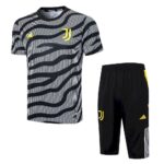 Mens Juventus 2023/24 Training Jersey+3/4 Short 815 - Image 3