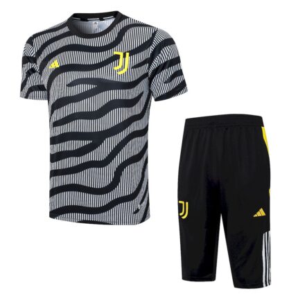 Mens Juventus 2023/24 Training Jersey+3/4 Short 815