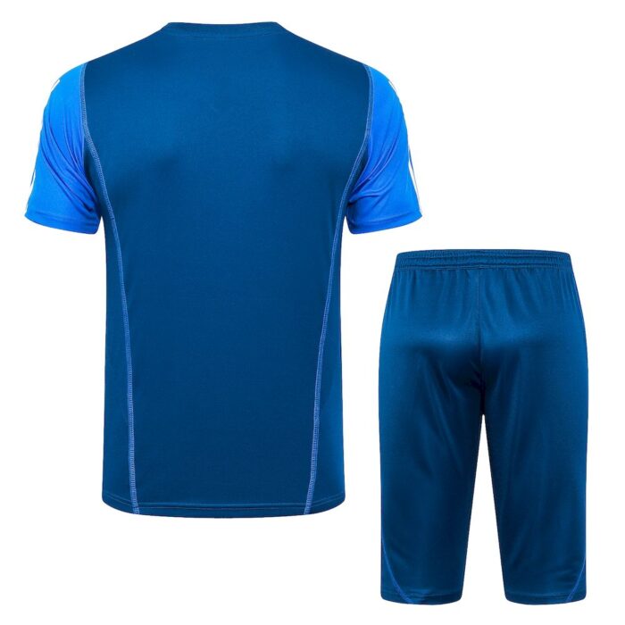 Mens Manchester United 2023/24 Training Jersey+3/4 Short 815 - Image 2